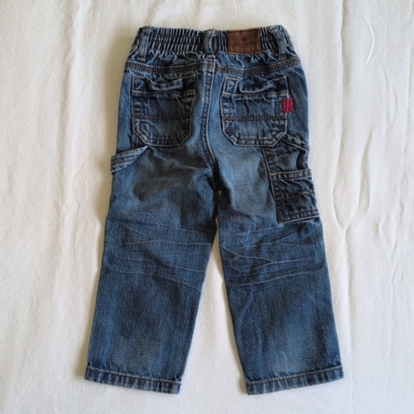 tommy hilfiger carpenter denim jeans 18 months baby toddler boy - Picture 10 of 12